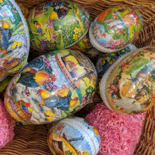 Load image into Gallery viewer, Classic German Paper Mache Fillable Eggs
