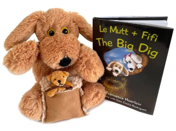 Le mutt stuffed animal on sale