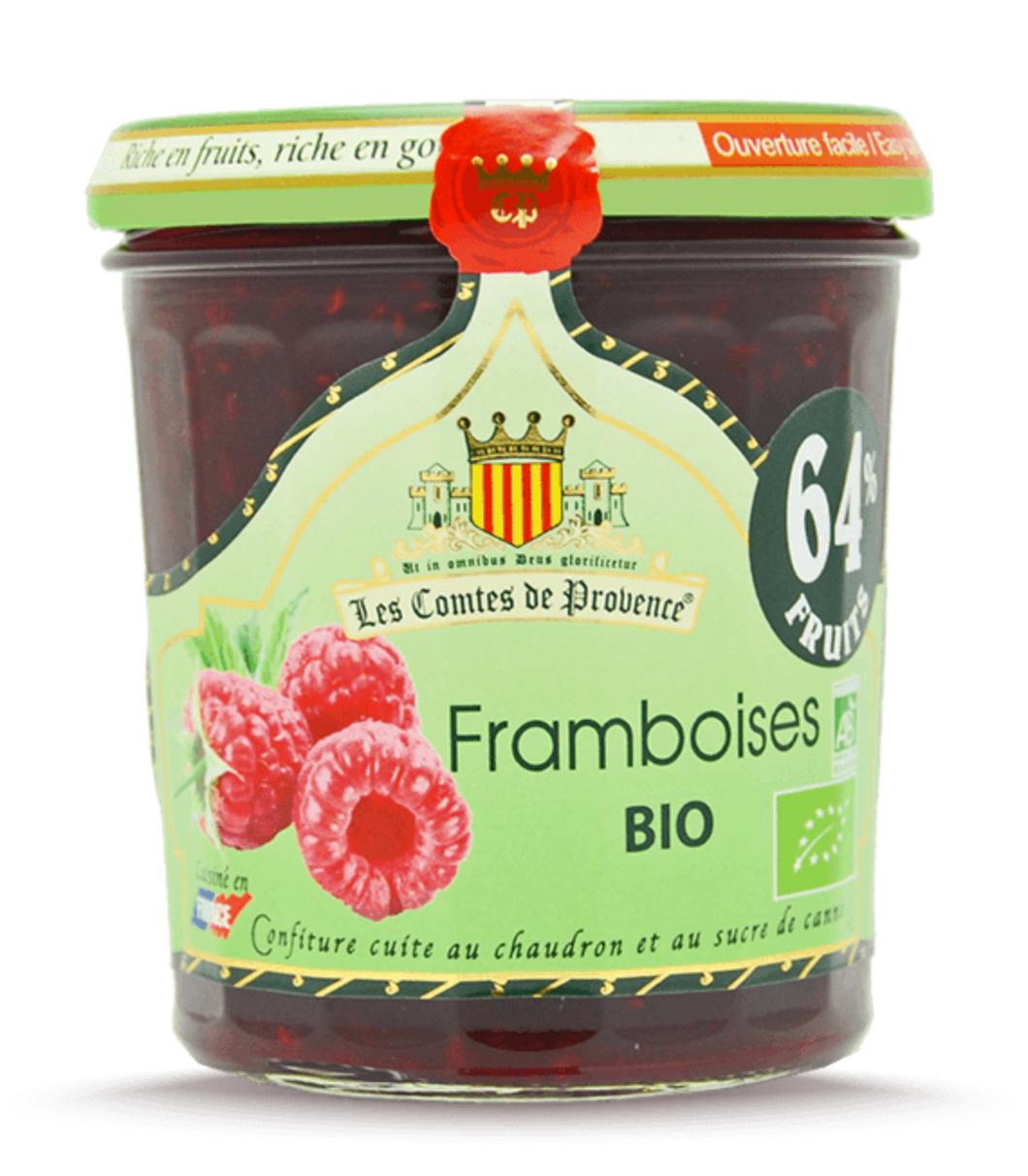 Les Comptes de Provence Organic Raspberry Jam