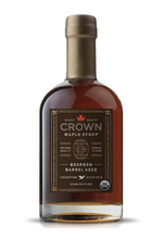 Load image into Gallery viewer, Crown Maple Bourbon Barrel Aged Organic Maple Syrup