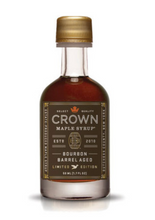 Load image into Gallery viewer, Crown Maple Bourbon Barrel Aged Organic Maple Syrup
