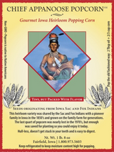 Load image into Gallery viewer, Chief Appanoose Popcorn