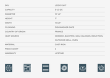 Load image into Gallery viewer, Le Creuset Round Dutch Oven - 5.5 QT