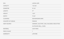 Load image into Gallery viewer, Le Creuset Signature Skillet - 10.25"