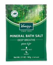 Load image into Gallery viewer, Kneipp Bath Salts - Deep Breathe Pine and Fir
