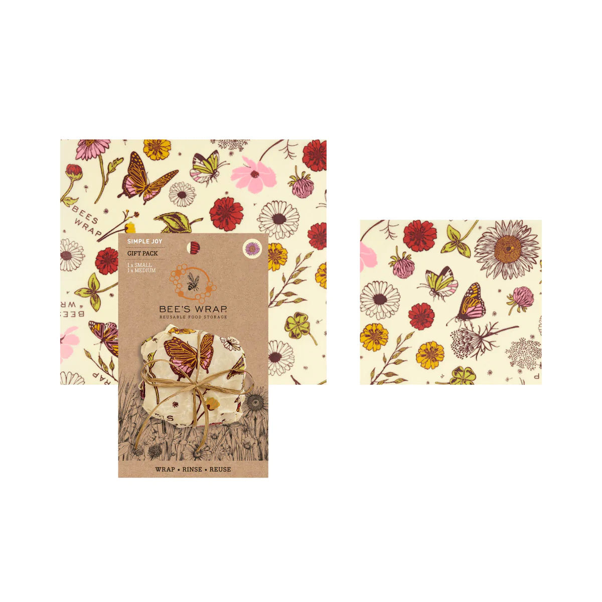 Bee's Wrap - Assorted 2 Pack - Honeycomb - Gift & Gather