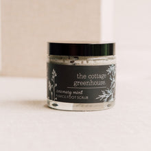 Load image into Gallery viewer, Cottage Garden Rosemary Mint Rescue Foot Scrub