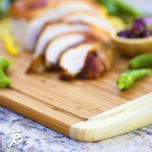Load image into Gallery viewer, Kona Groove Cutting and Carving Board Totally Bamboo