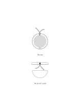 Load image into Gallery viewer, Aplat - Couvre-Plat Bowl Cover, Small - Natural