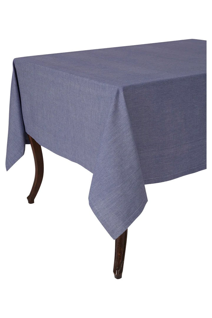 Chambray Tablecloth - Blue