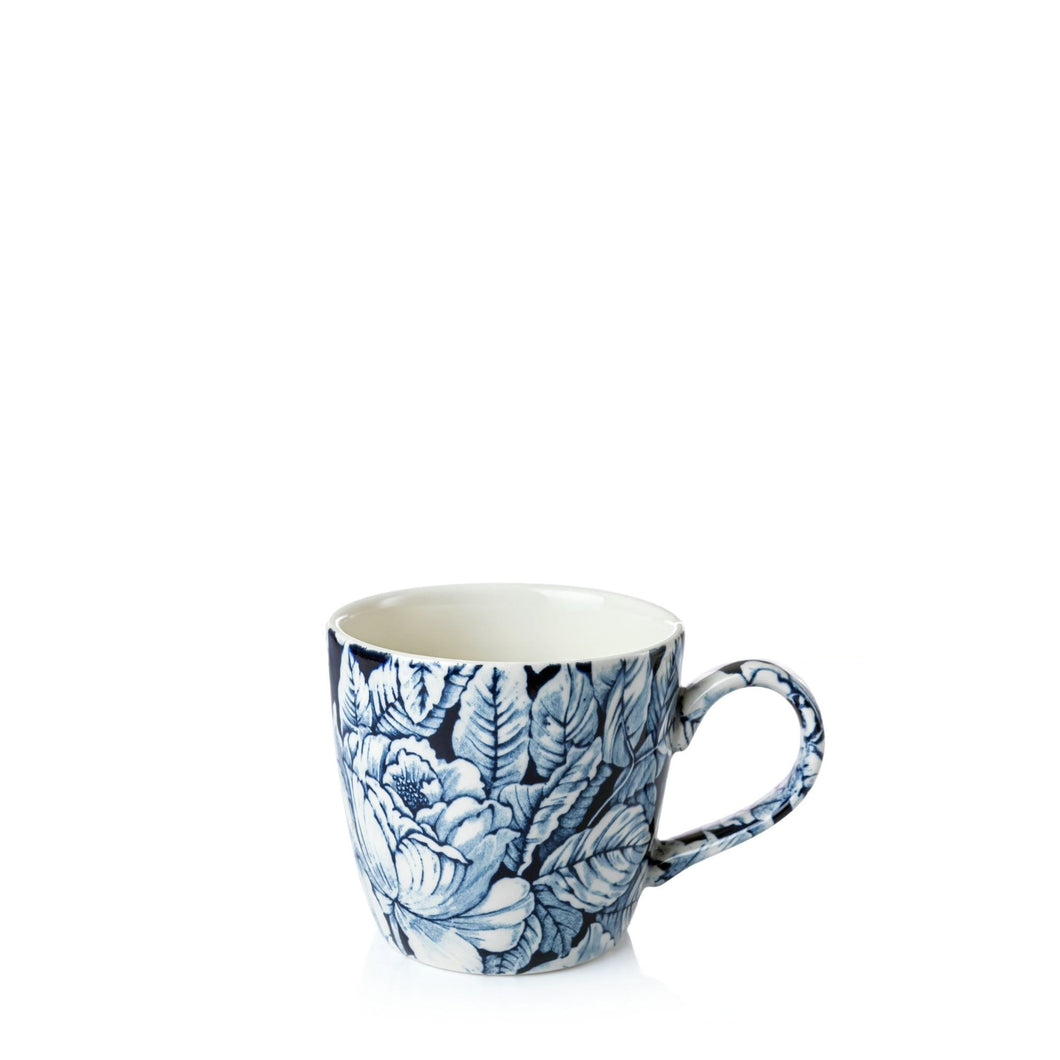 Burleigh Blue Hibiscus Osbourne Mug