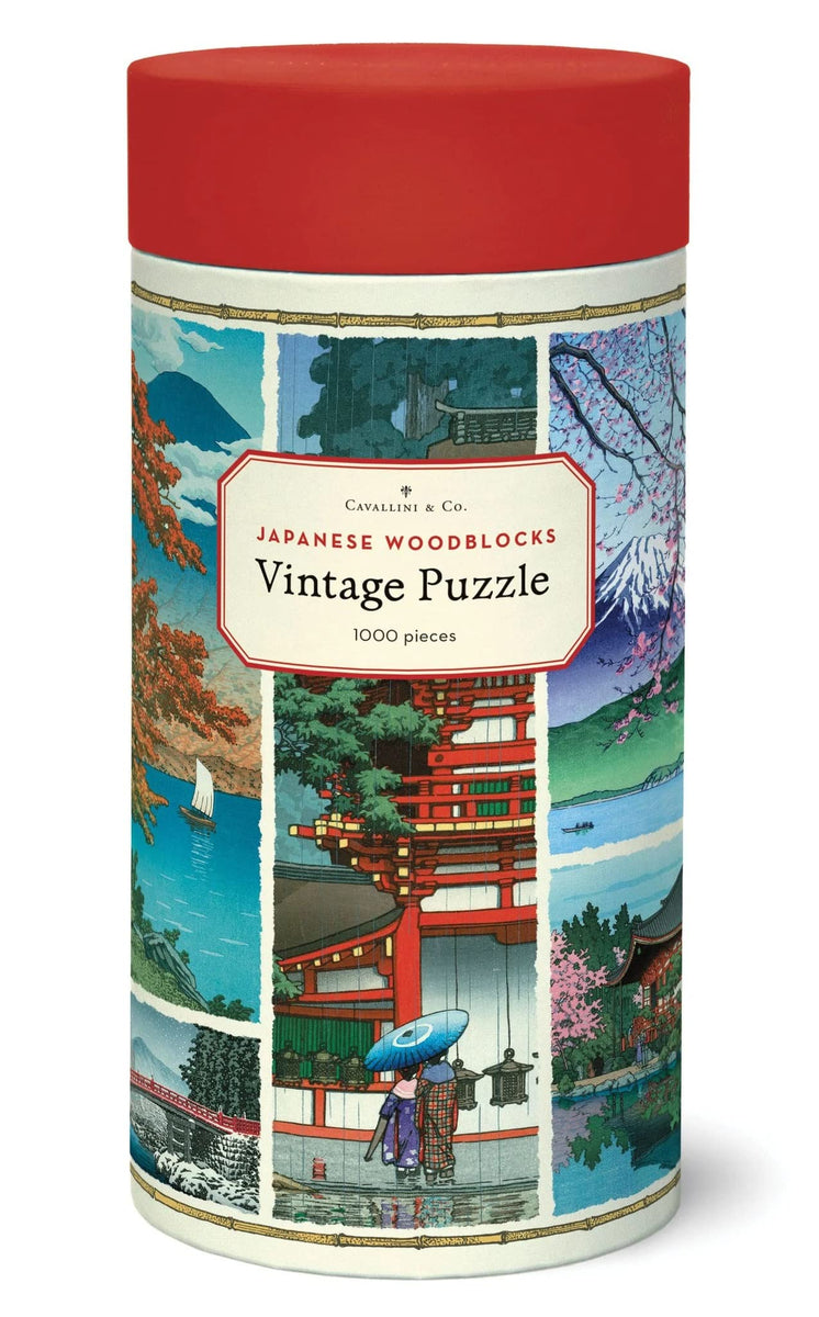 Japanese Woodblocks 1000 Piece Puzzle At Home Store Fairfield