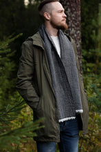 Load image into Gallery viewer, Kota Scarf, Dark Grey - Lapuan Kankurit