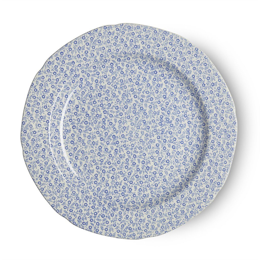 Burleigh Blue Felicity Plate - 10.5