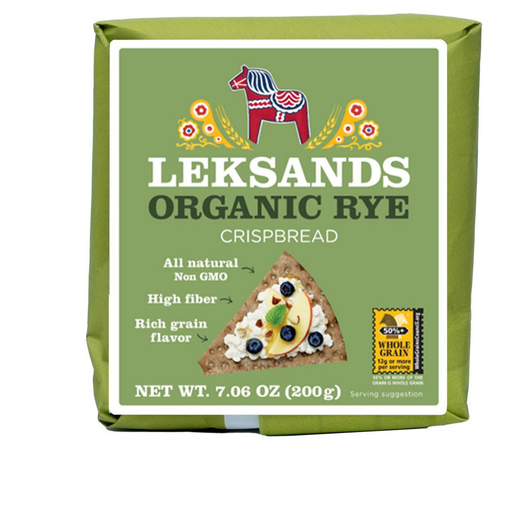 Leksands Organic Rye Crispbread Triangles