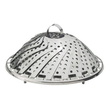 Load image into Gallery viewer, Adjustable Steamer Basket, Stainless Steel - 9"