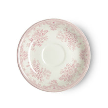 Load image into Gallery viewer, Burleigh Pink Asiatic Pheasant Teacup and Saucer
