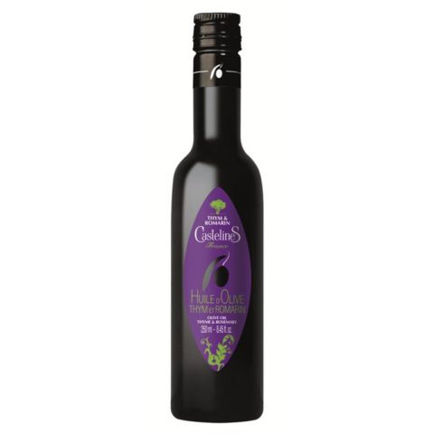 Castelines Olive Oil with Thyme and Rosemary (organic)