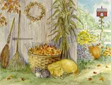Load image into Gallery viewer, Autumn Chores Magnetic Notepad
