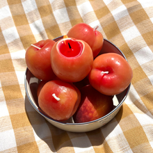 Load image into Gallery viewer, Yellow Peach Beeswax Candle
