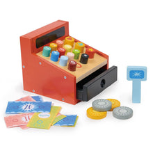Load image into Gallery viewer, Wooden Toy Cash Register

