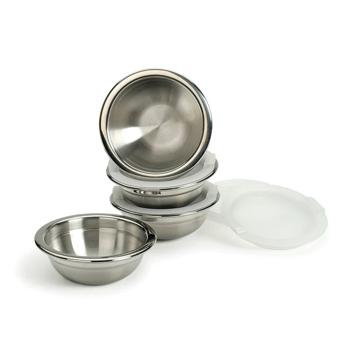 Stainless Steel Prep Bowls - Set of 4