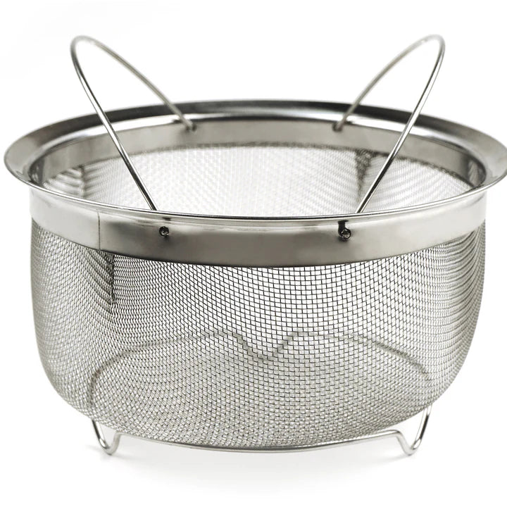 Mesh Basket with Folding Handles - 3 QT.