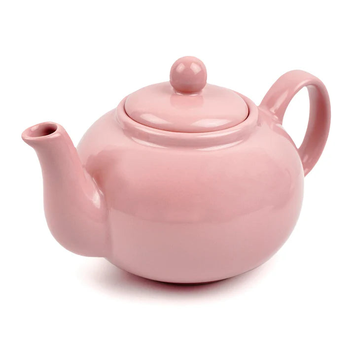 Stoneware Teapot - 16 oz. - Pink