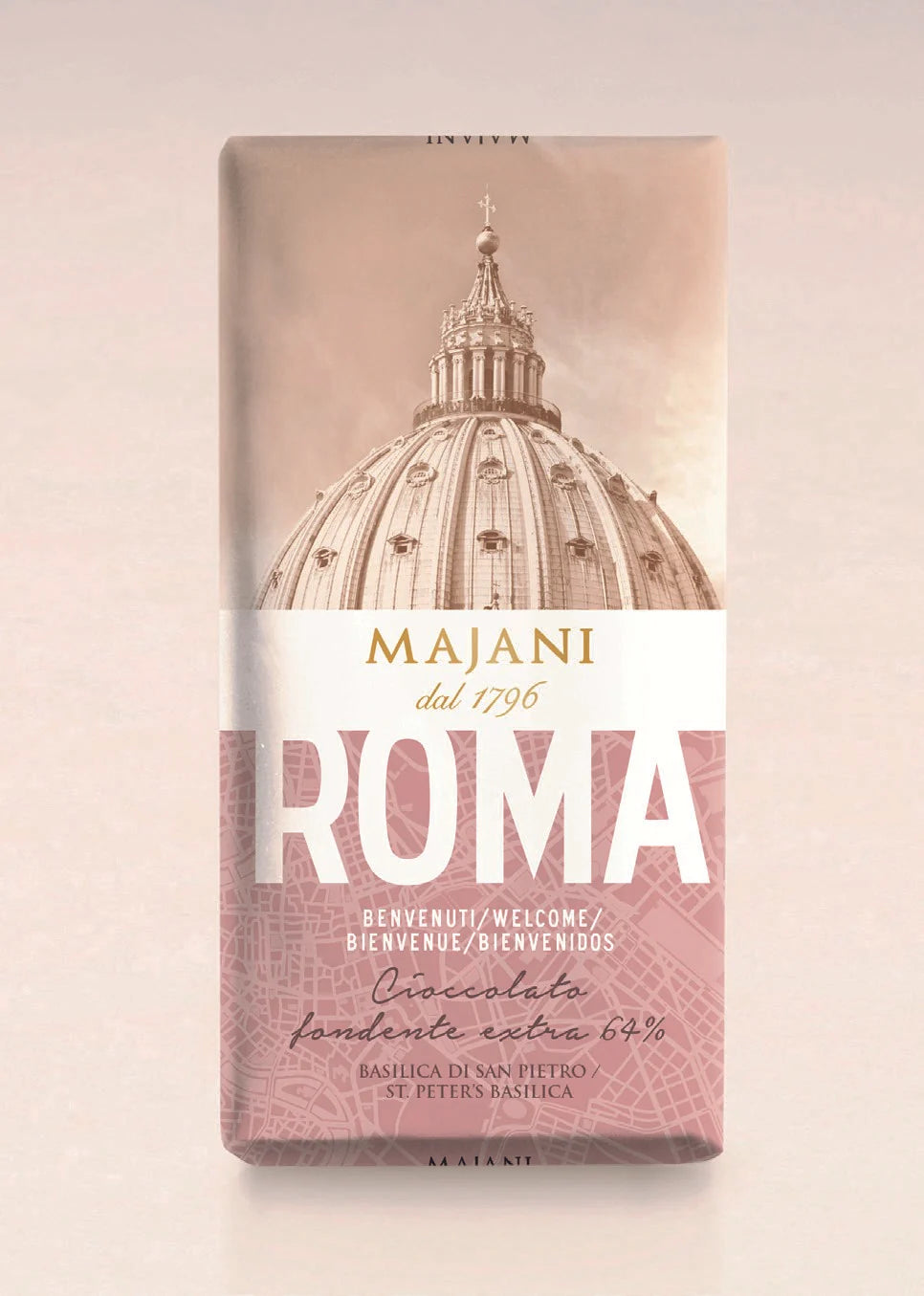 Majani 64% Dark Chocolate Bar - Roma