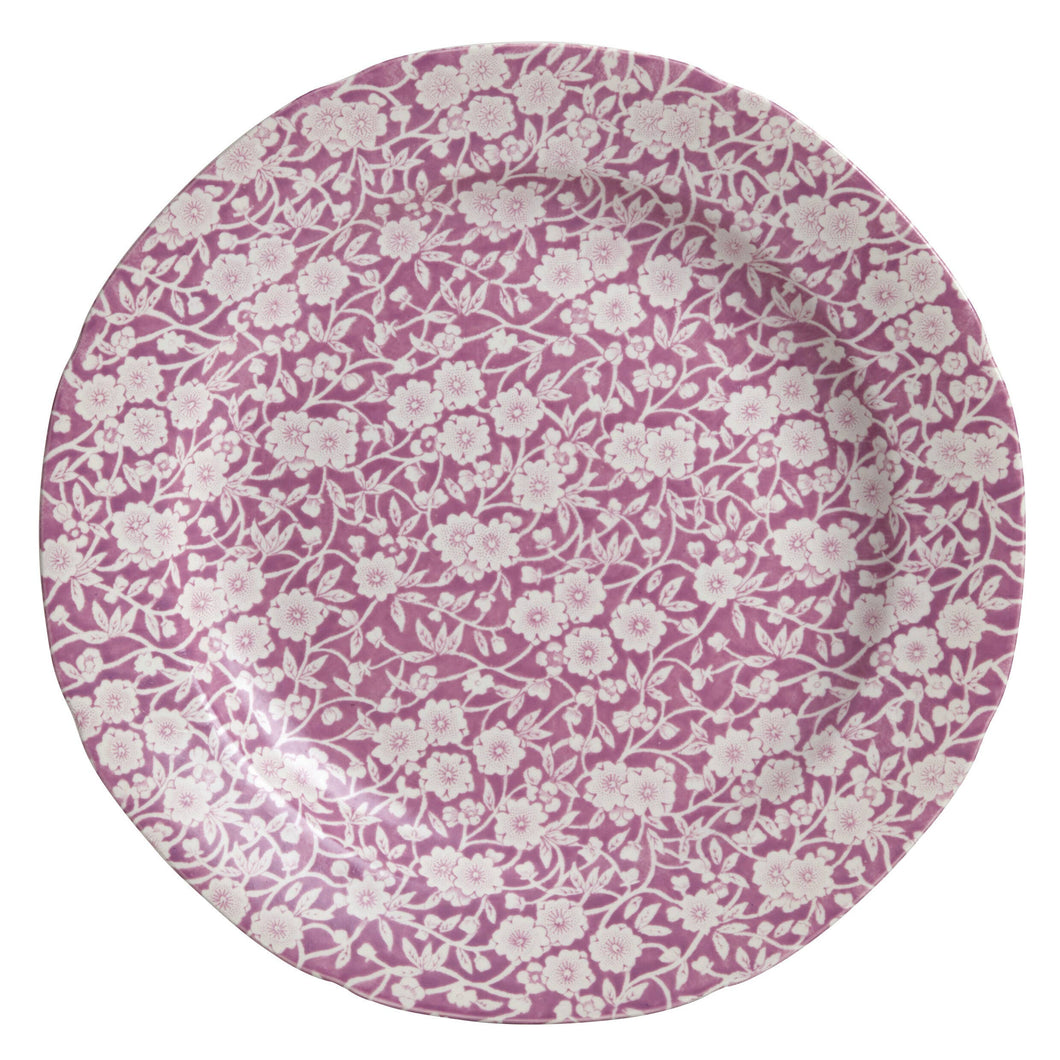 Burleigh Blossom Calico Dinner Plate