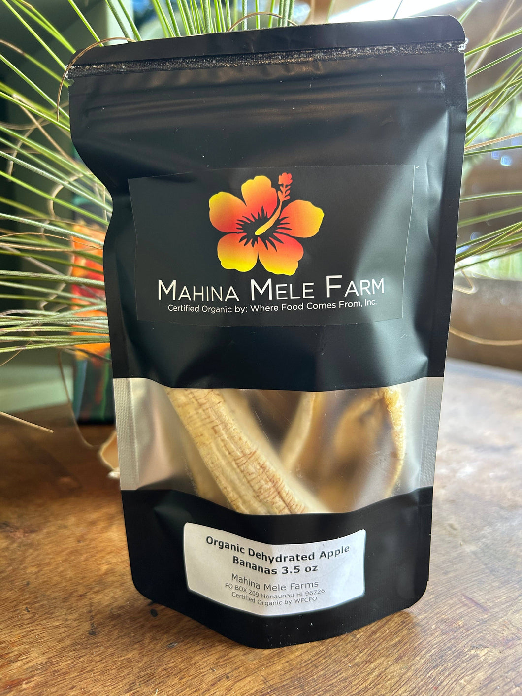 Organic Apple Bananas - Mahina Mele Farm