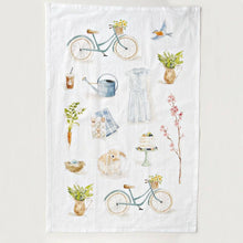 Load image into Gallery viewer, emily lex studio - springtime tea towel
