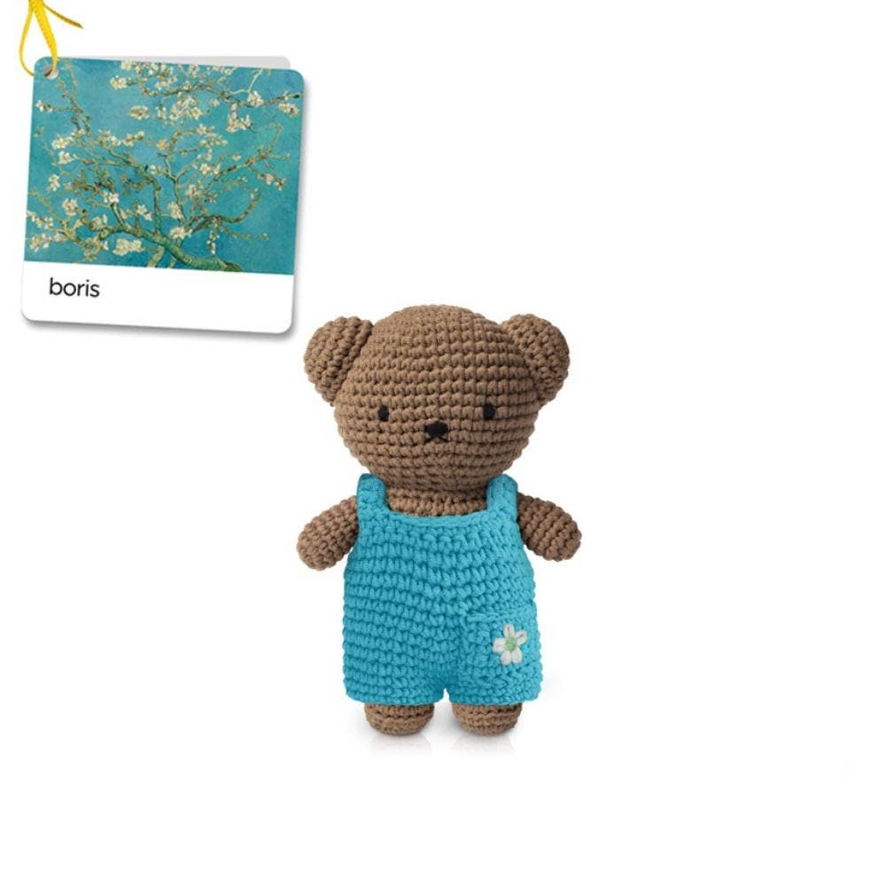 Boris Bear with Van Gogh Inspired Almond Blossom Outfit