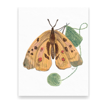 Load image into Gallery viewer, Knitting Butterfly Postcard
