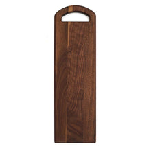 Load image into Gallery viewer, Walnut Oval Handled Charcuterie Board
