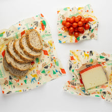 Load image into Gallery viewer, Bees Wrap Reusable Beeswax Food Wrap Roll -Winter Wonderland
