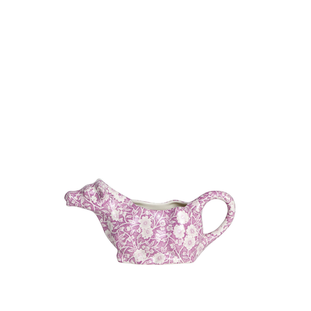 Burleigh Blossom Calico Cow Creamer