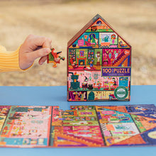 Load image into Gallery viewer, Haunted House 100 Piece Shaped Box Puzzle
