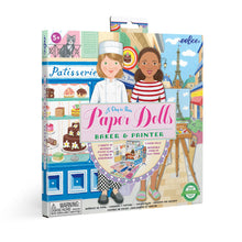 Load image into Gallery viewer, Baker &amp; Painter Paper Doll Set A Day in Paris
