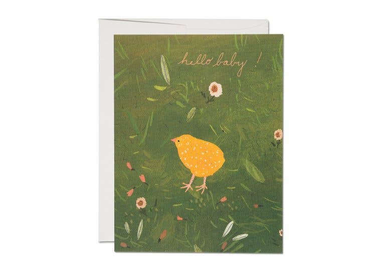 Baby Chick Baby Greeting Card