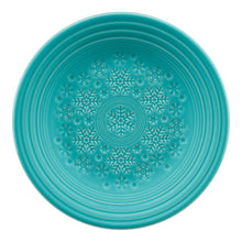 Load image into Gallery viewer, Fiestaware - Embossed Snowflake Luncheon Plate
