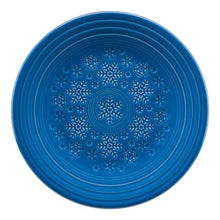 Load image into Gallery viewer, Fiestaware - Embossed Snowflake Luncheon Plate
