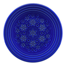 Load image into Gallery viewer, Fiestaware - Embossed Snowflake Luncheon Plate
