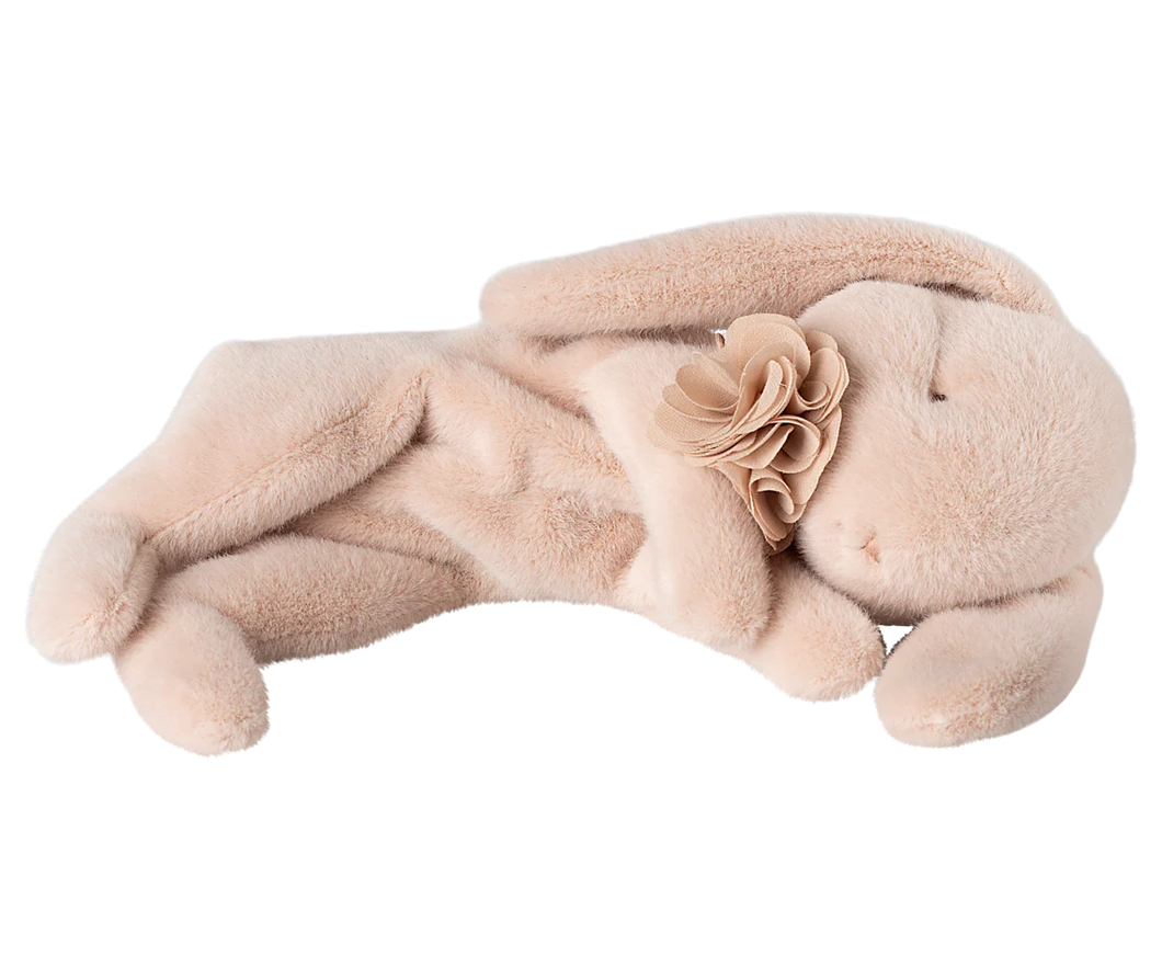 Sleeping Bunny Plush - Small - Powder- Maileg