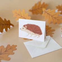 Load image into Gallery viewer, Hedgehog Mini Card - Botanica Paper Co.
