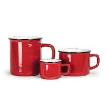 Load image into Gallery viewer, Enamel Look Mug - Red
