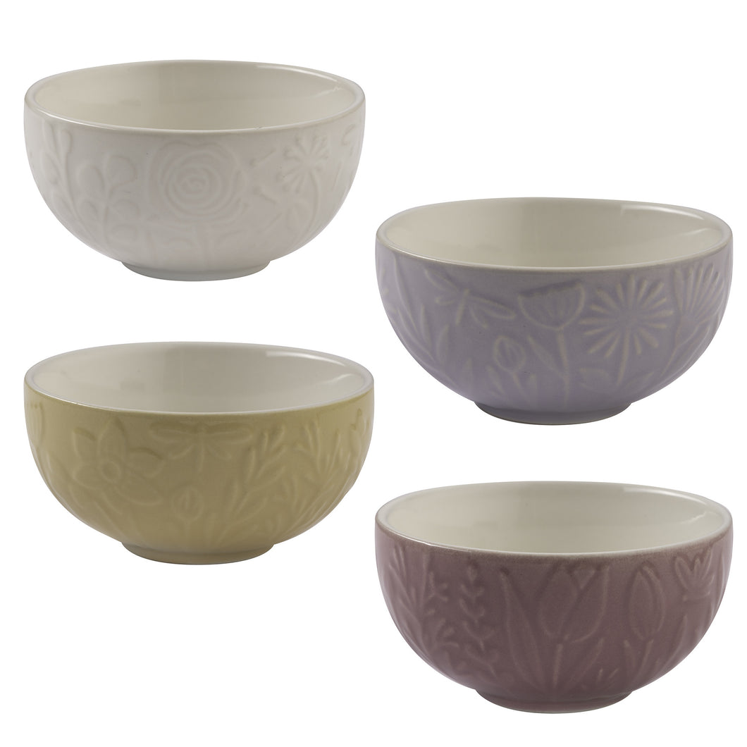 Mason Cash - Set of 4 Mini Bowls, In the Meadow Collection
