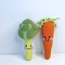 Load image into Gallery viewer, Pretend Play Food Rattle - Carrot
