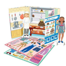 Load image into Gallery viewer, Baker &amp; Painter Paper Doll Set A Day in Paris
