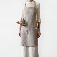 Load image into Gallery viewer, Natural Linen Daily Apron
